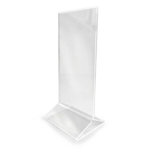 stojak z plexi typu t z podstawa