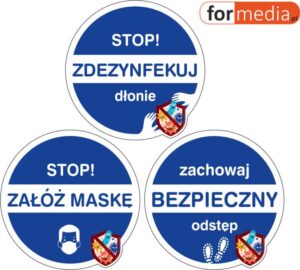 Nalepka informująca