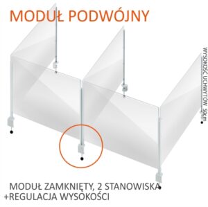 podwójna ścianka z regulacją