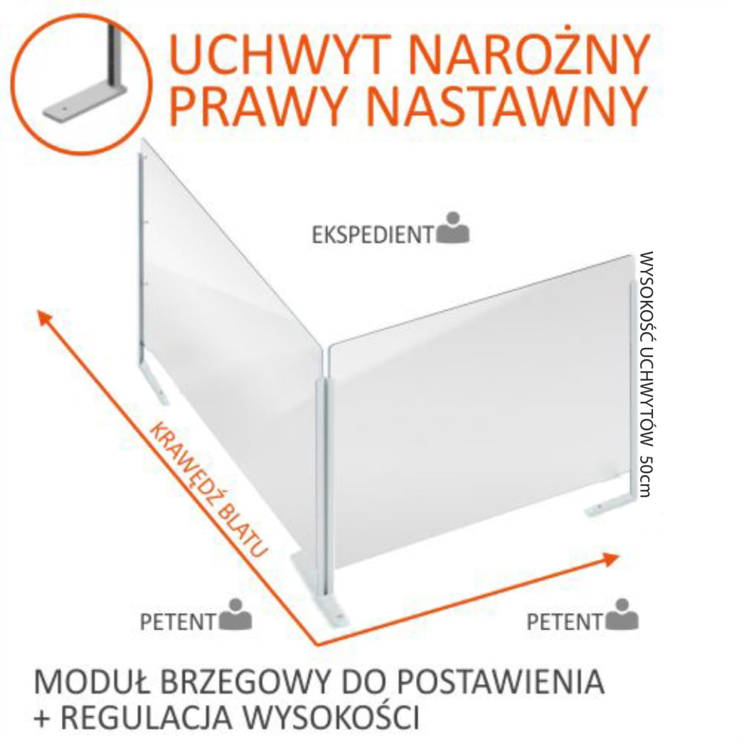 narożnik bezbarwny