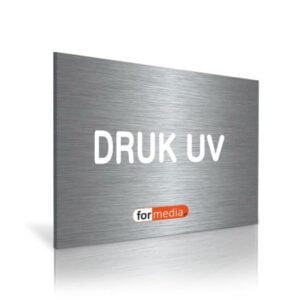 plyta dibond napis druk UV