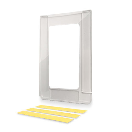 ramka mocowana do sciany na ulotki