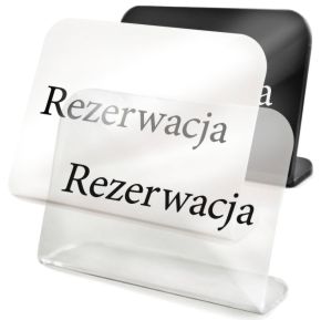 informator na stolik rezerwacja