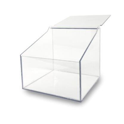 Pojemnik z plexi do cukierków na ladę, 217 x 225 x 213 mm - obrazek 2