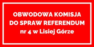 Tablica - Obwodowa Komisja do spraw referendum