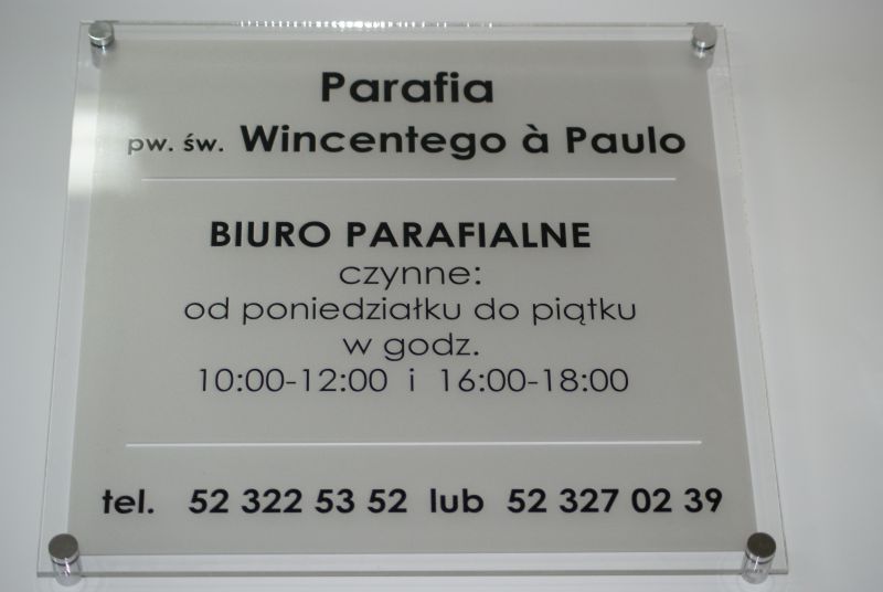 tabliczka zewnętrzna na budynek