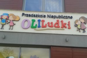 litery przestrzenne do przedszkola