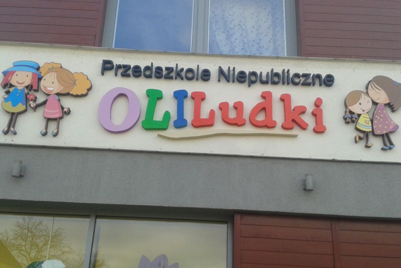 litery przestrzenne do przedszkola