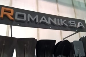 malowane litery ze styroduru