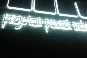 litery przestrzenne podświetlane