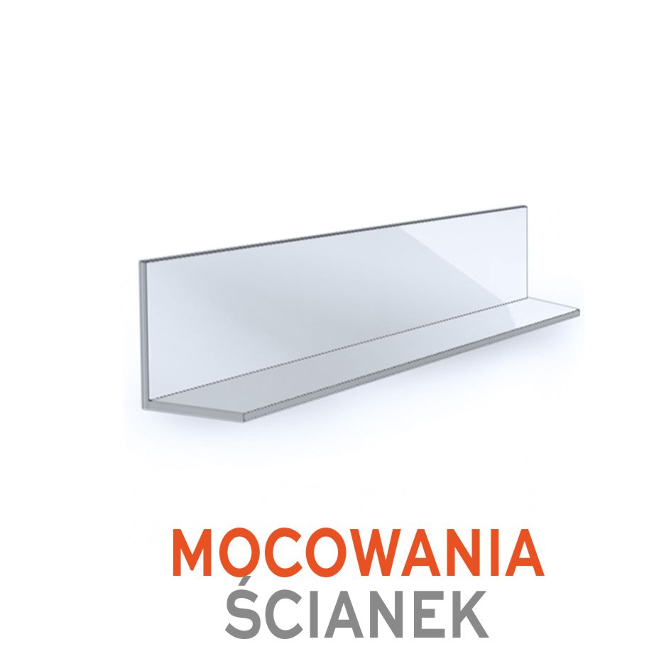 przytwierdzanie ścianek