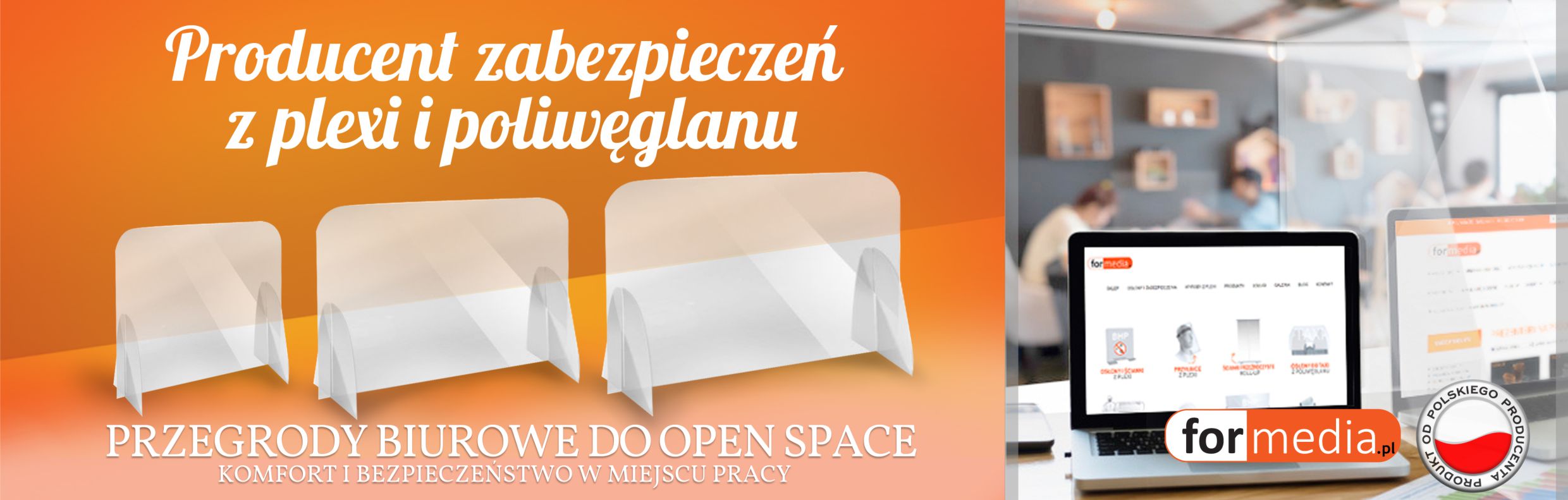 zabezpieczenia z plexi i poliwęglanu