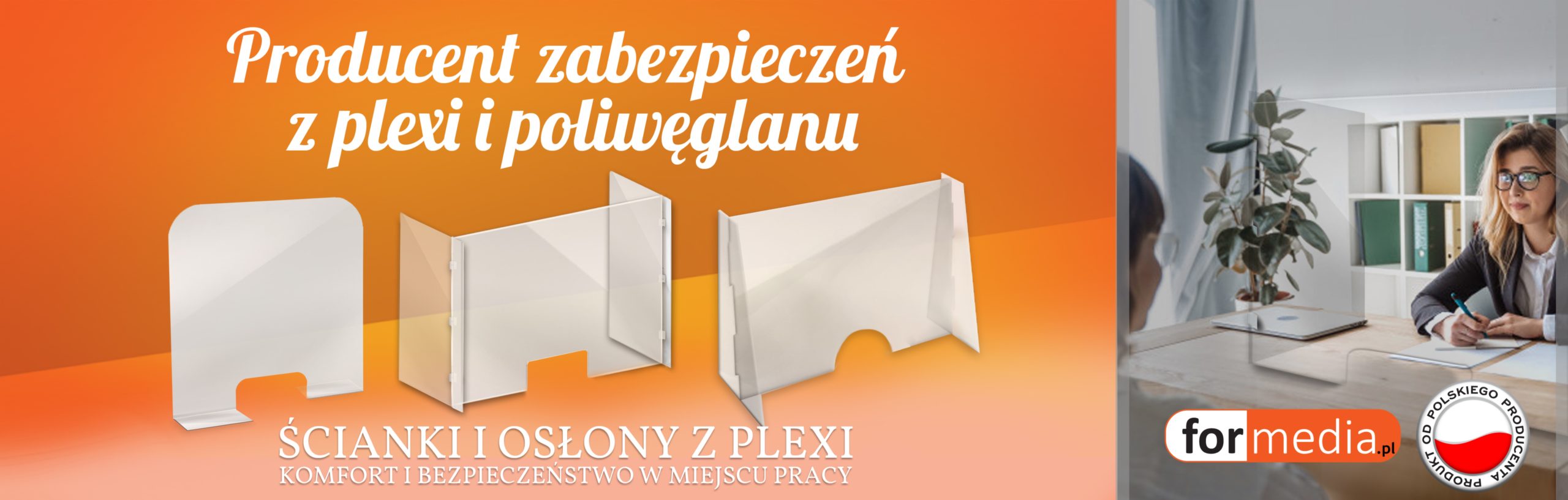 ścianki chroniące z plexi