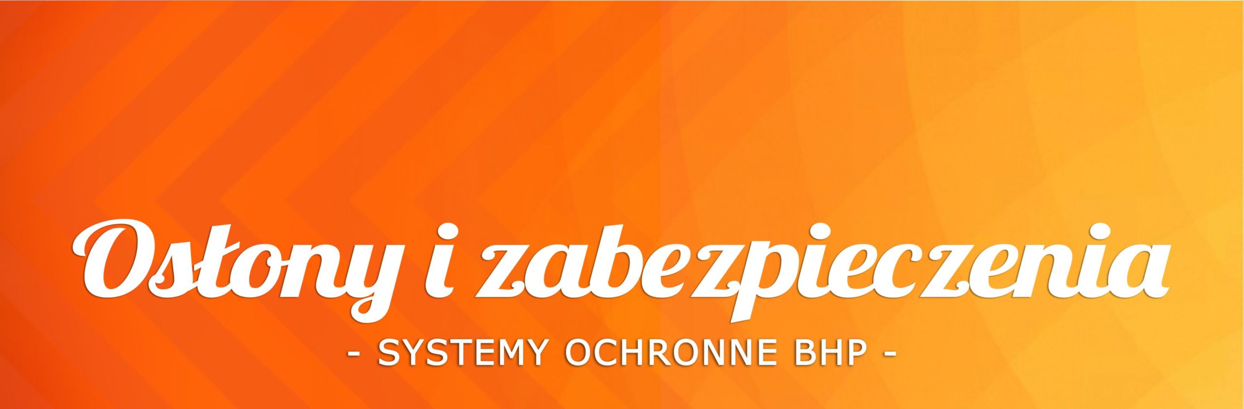 systemy ochronne BHP