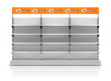 biblioteczka z plexi
