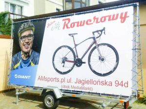 Przyczepka reklamowa