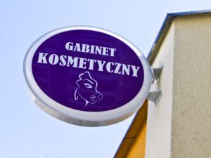 semafor reklamowy gabinet kosmetyczny