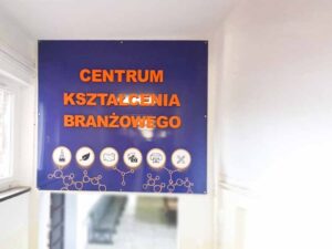 szyld centrum kształcenia branżowego