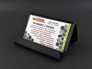 wizytownik z plexi