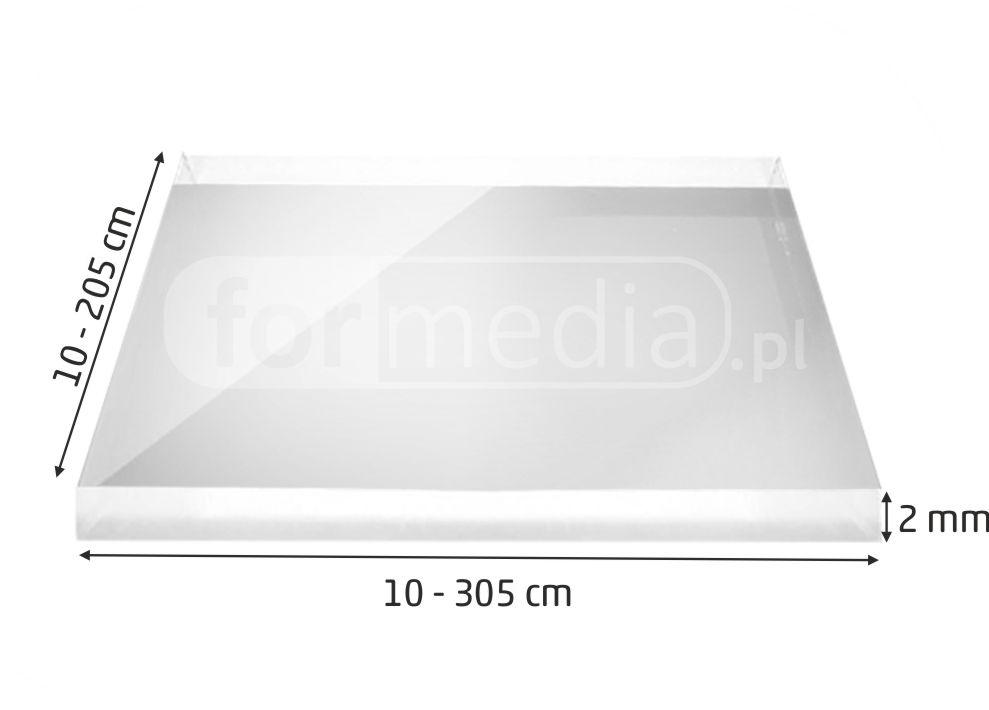 płytka z plexi formedia