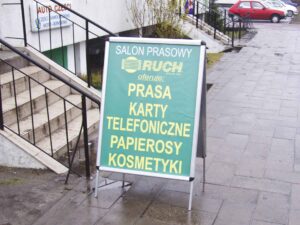 reklamowe potykacze