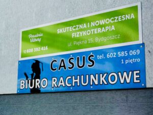 informacyjne tablice bydgoszcz