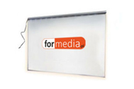 prezenter z listwą led