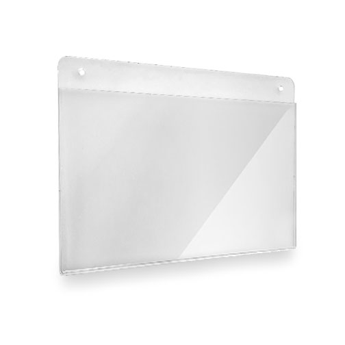 formedia_bydgoszcz_reklama_poligrafia_plakatownik_kieszen_pozioma_tabliczka_koszulka_z_plexi_na_ulotki_z_otworami_KIESZ 2 A6POZIOM