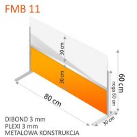 ściana przegradzająca do biura