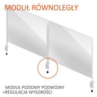 moduł poziomy podwójny