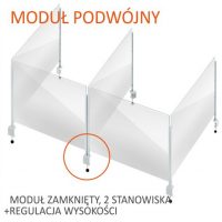 moduł podwójny zamknięty