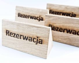 sklejka z grawerem do restauracji