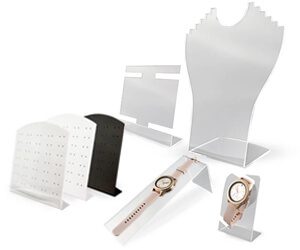 stojaki z pleksi prezentery na bizuterie od producenta do jubilera