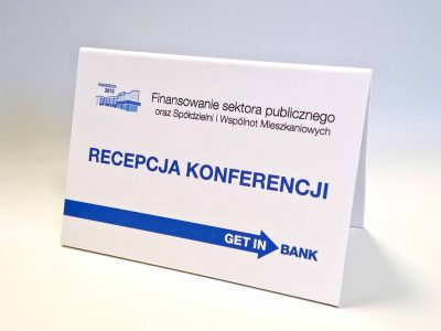 Tabliczka urzędowa firmy